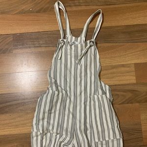 Holister Striped Jumpsuit